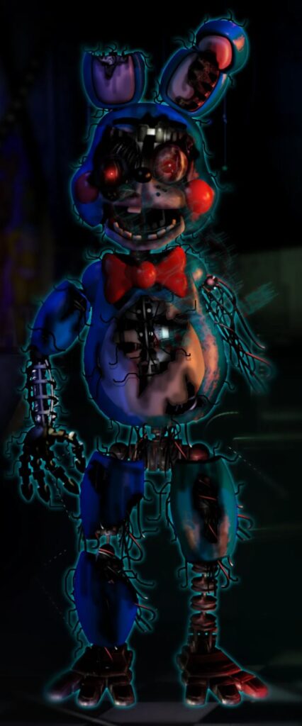 Nightmare Bonnie Wallpaper For iPhone 15