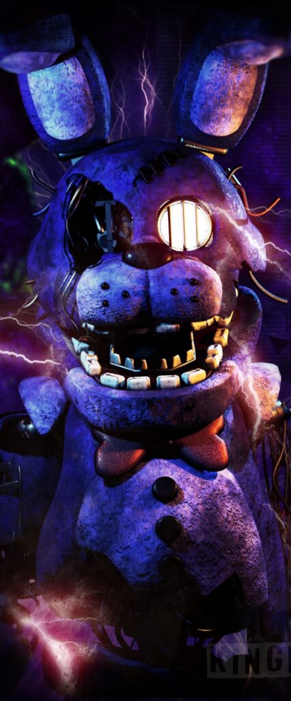 Nightmare Bonnie Wallpaper For iPhone XR