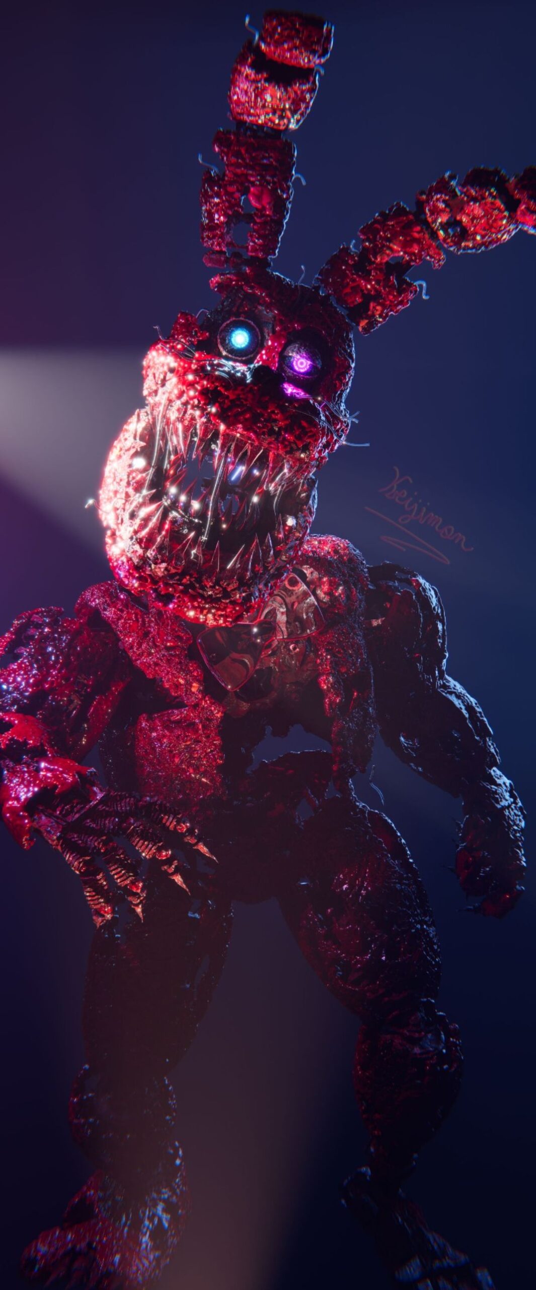 Top 25 Best Nightmare Bonnie iPhone Wallpapers [ 4k & HD Quality ]