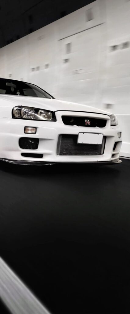 Nissan Skyline R34 GT R Wallpaper For iPhone 12