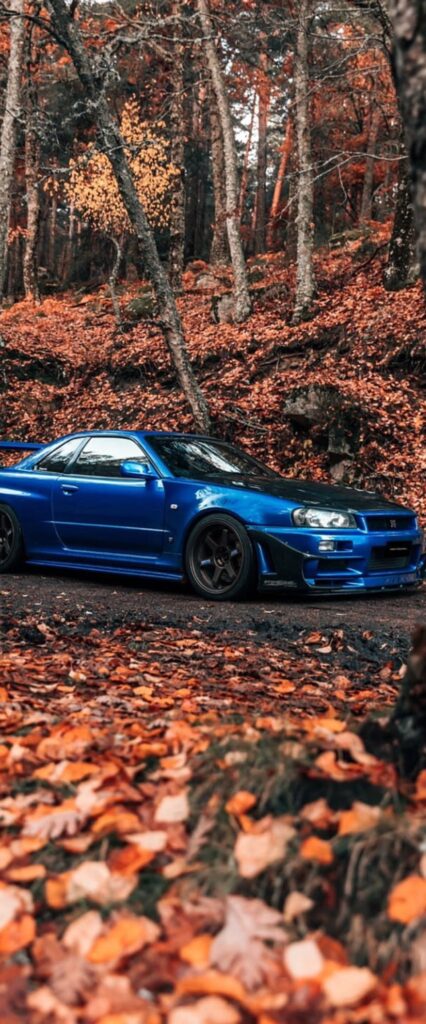 Nissan Skyline R34 GT R iPhone Wallpaper HD