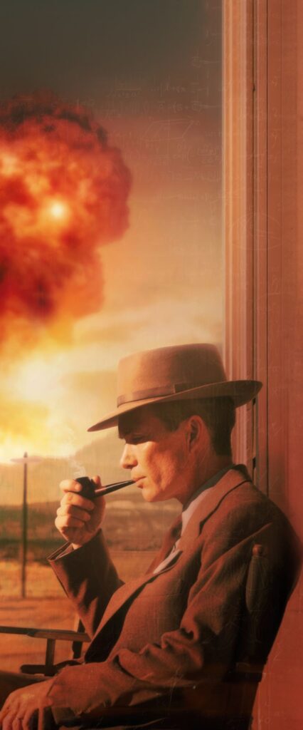 Oppenheimer iPhone Home Screen Wallpaper