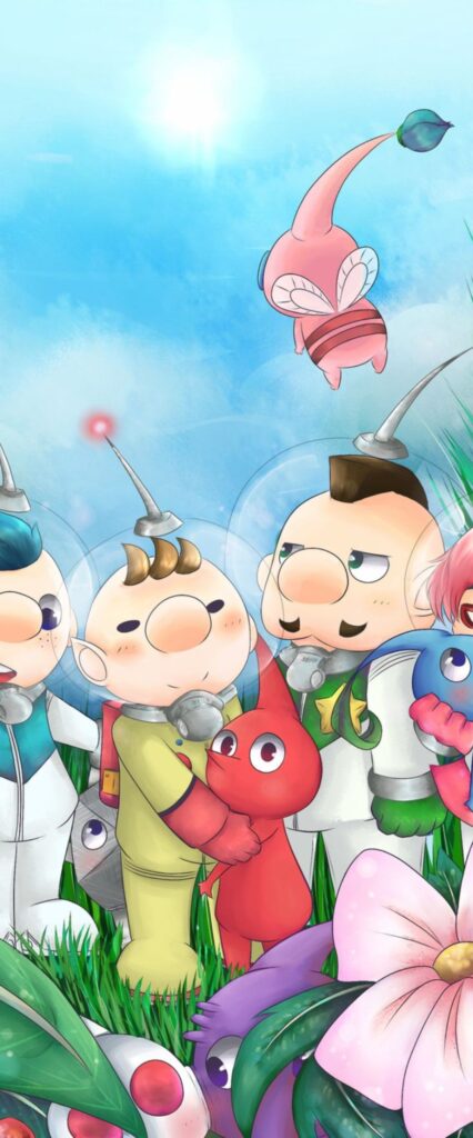 Pikmin Wallpaper For iPhone 12