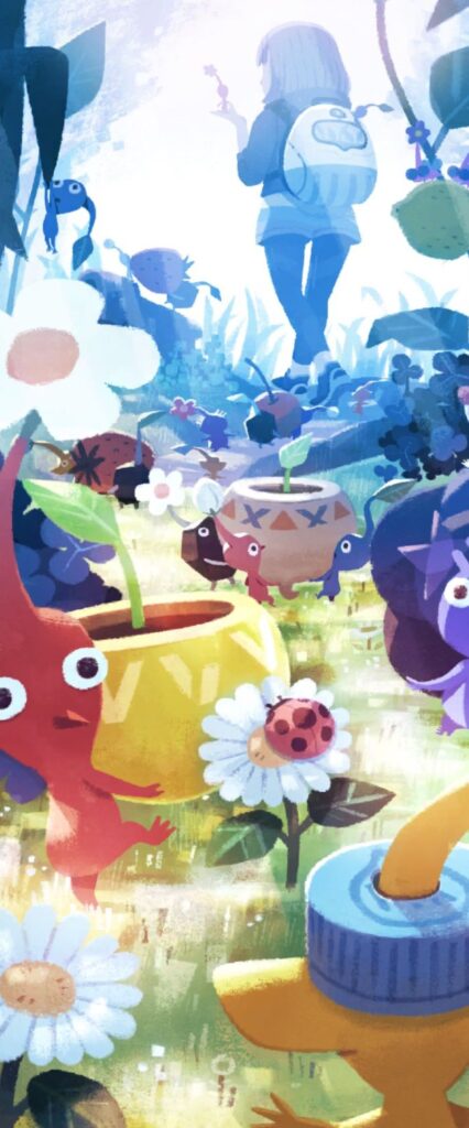 Pikmin Wallpaper For iPhone 14