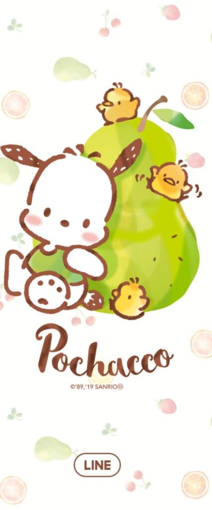 Pochacco 8k iPhone Wallpaper