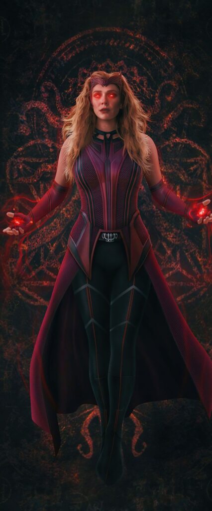 Scarlett Witch iPhone Home Screen Wallpaper