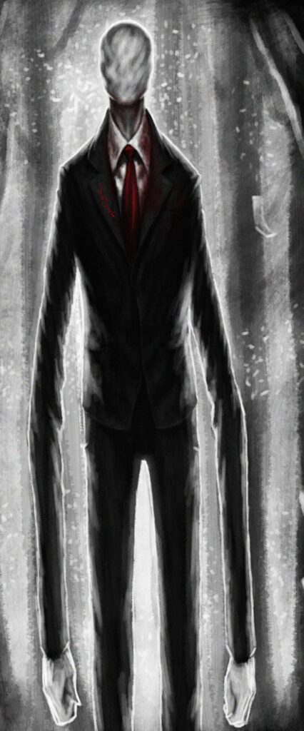 Slender Man HD iPhone Wallpaper