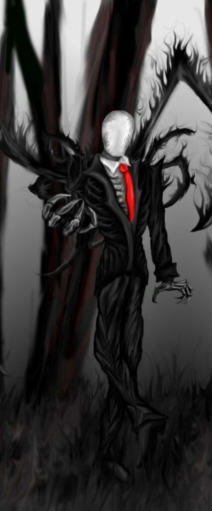 Slender Man Wallpaper For iPhone X