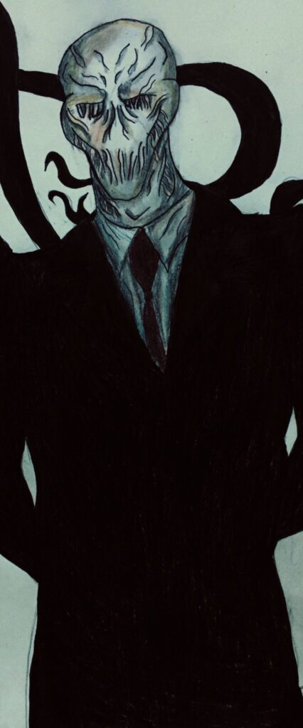 Slender Man Wallpaper For iPhone XR