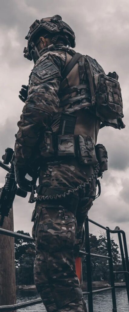 Soldier Wallpaper For iPhone 15