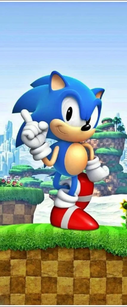 Sonic The Hedgehog iPhone Wallpaper 4k