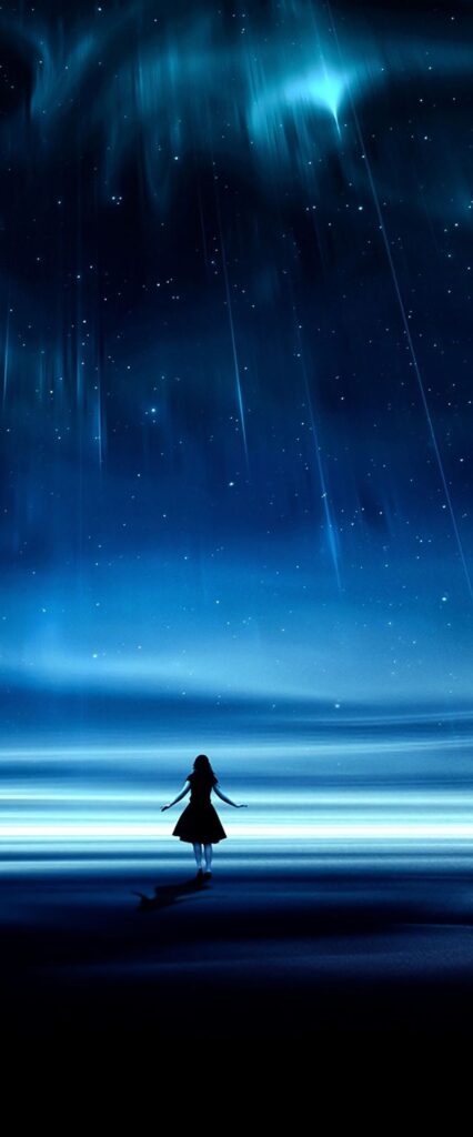 Starry Sky 4k iPhone Wallpaper