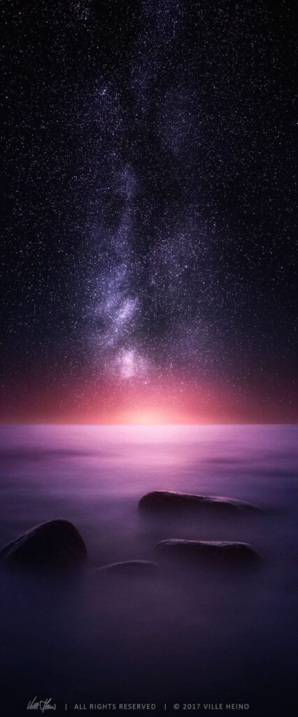 Starry Sky 8k iPhone Wallpaper