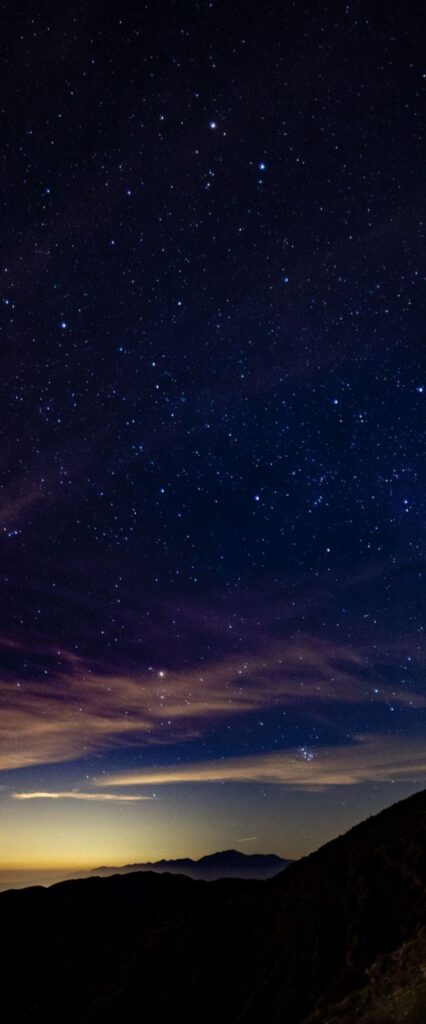 Starry Sky Wallpaper 4k For iPhone