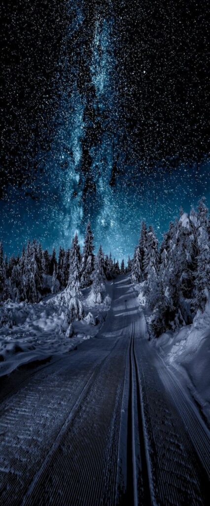 Starry Sky Wallpaper For iPhone 14