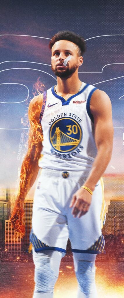 Stephen Curry Golden State Warriors iPhone Wallpaper