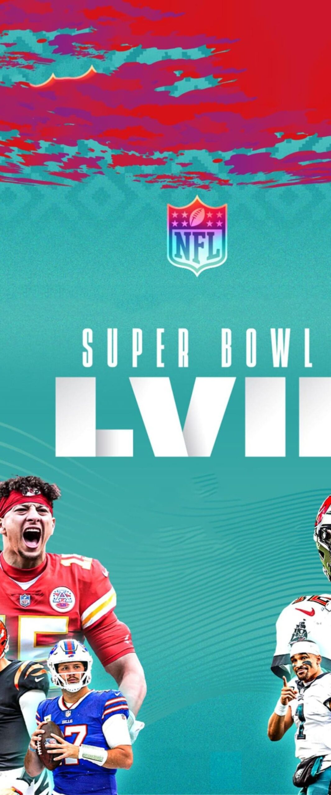 Super Bowl LVII wallpapers iPhone