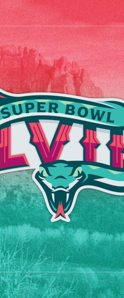 Super Bowl LVII iPhone Wallpaper 4k