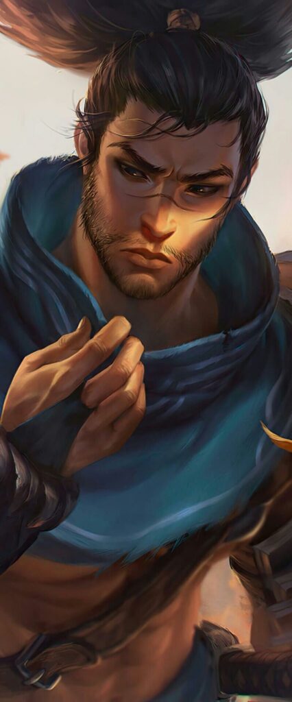 Yasuo Wallpaper For iPhone 14