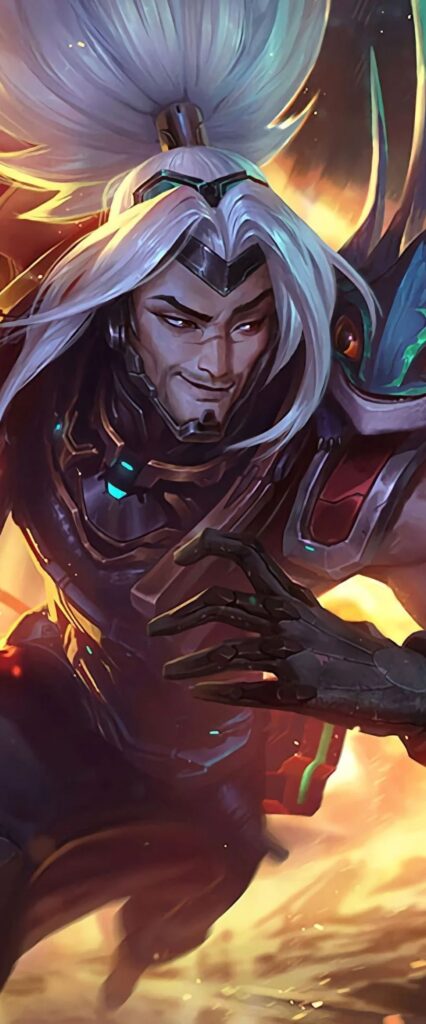 Yasuo iPhone Home Screen Wallpaper