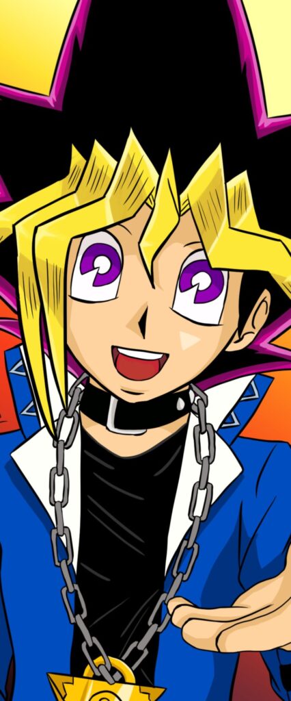 Yugi Muto iPhone Lock Screen Wallpaper