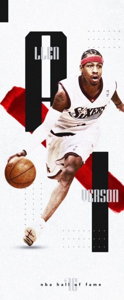 iPhone Wallpaper Allen Iverson