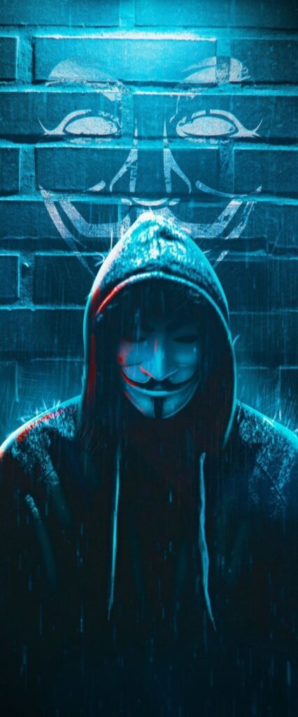 iPhone Wallpaper Anonymous Hacker