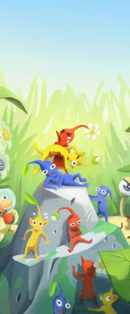 iPhone Wallpaper Pikmin