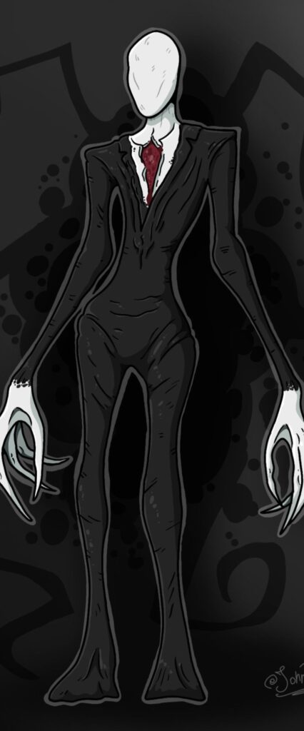 iPhone Wallpaper Slender Man