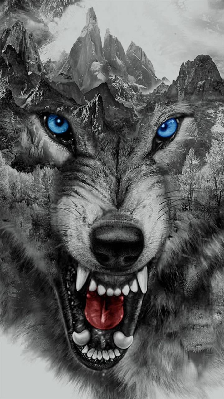Wolf Homescreen Wallpaper