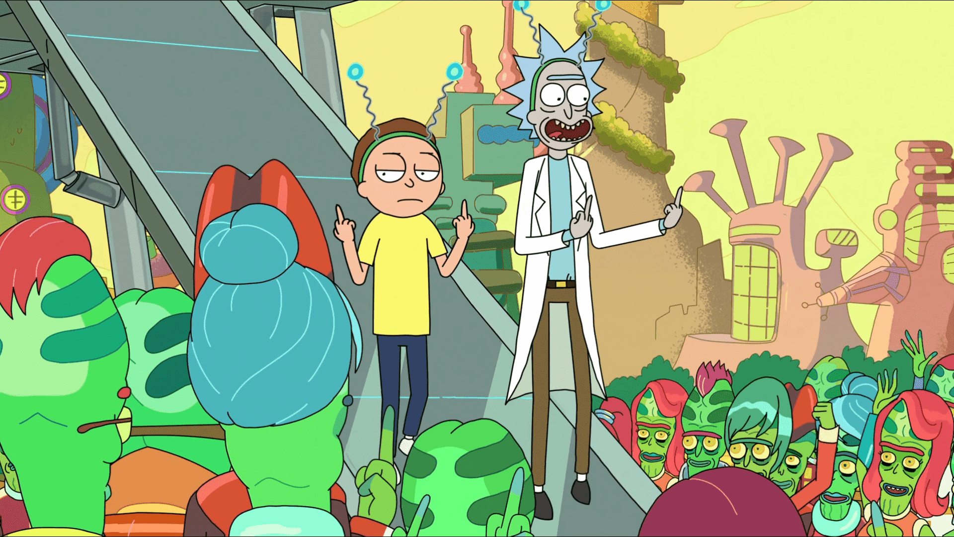 Rick and Morty Background HD