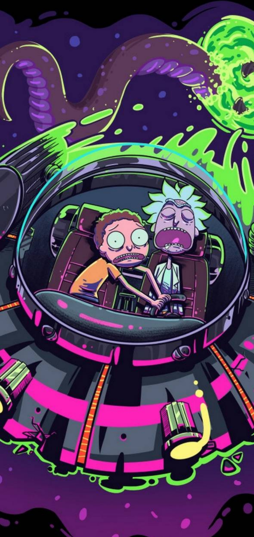 HD rick and morty wallpapers