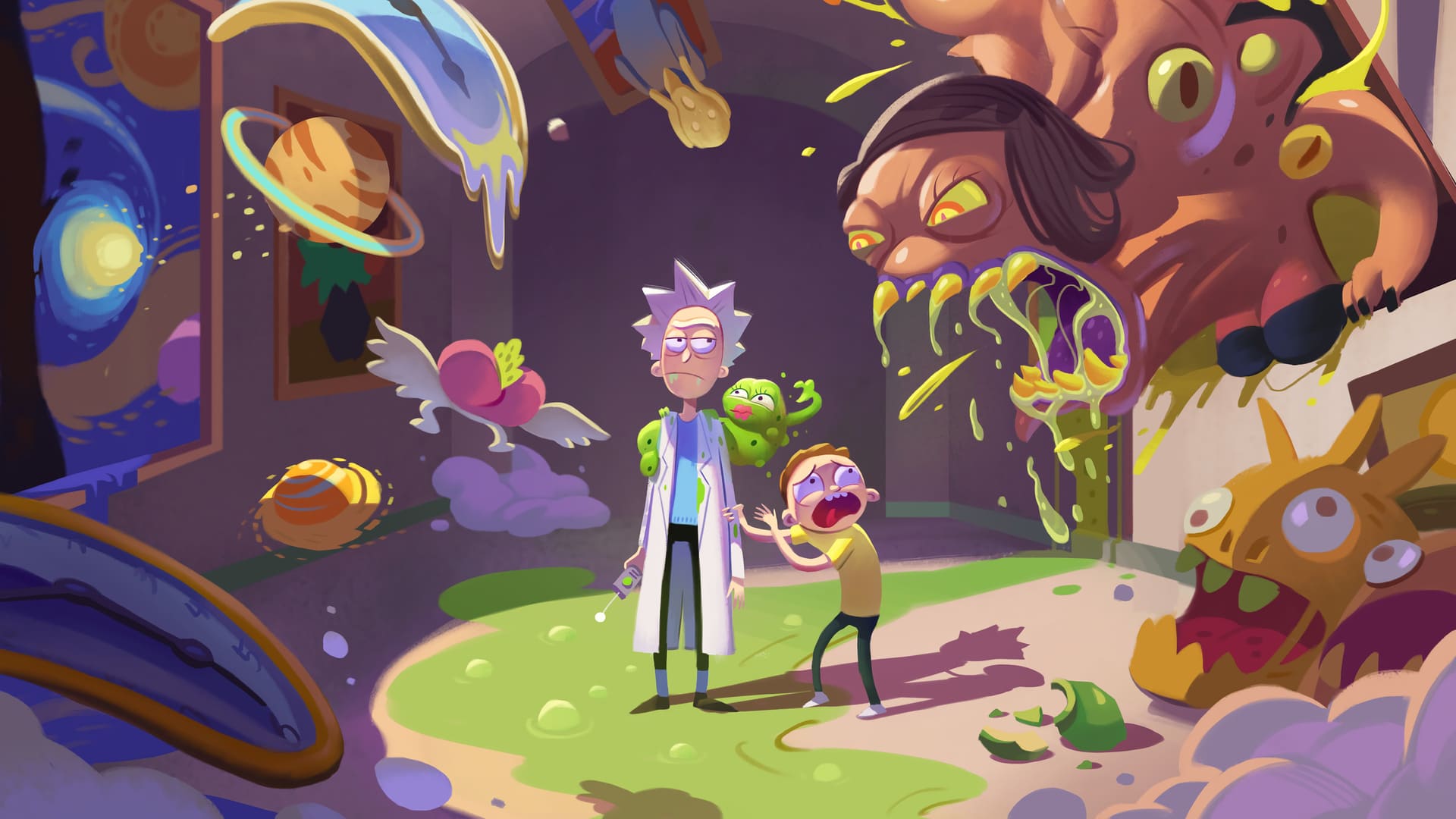 Rick and Morty Wallpapers - Top Best 85 Rick and Morty Backgrounds