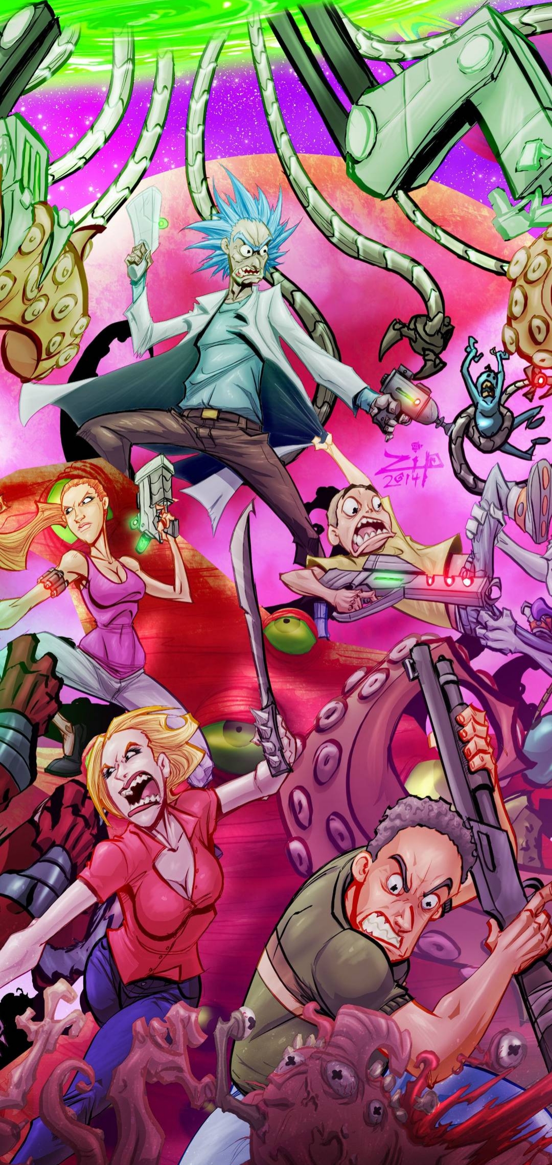 Download Rick And Morty Wallpapers for FREE [100,000+ Mobile