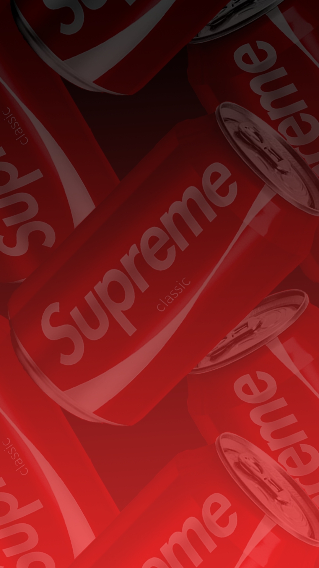 Supreme Coca Cola Can Wallpaper