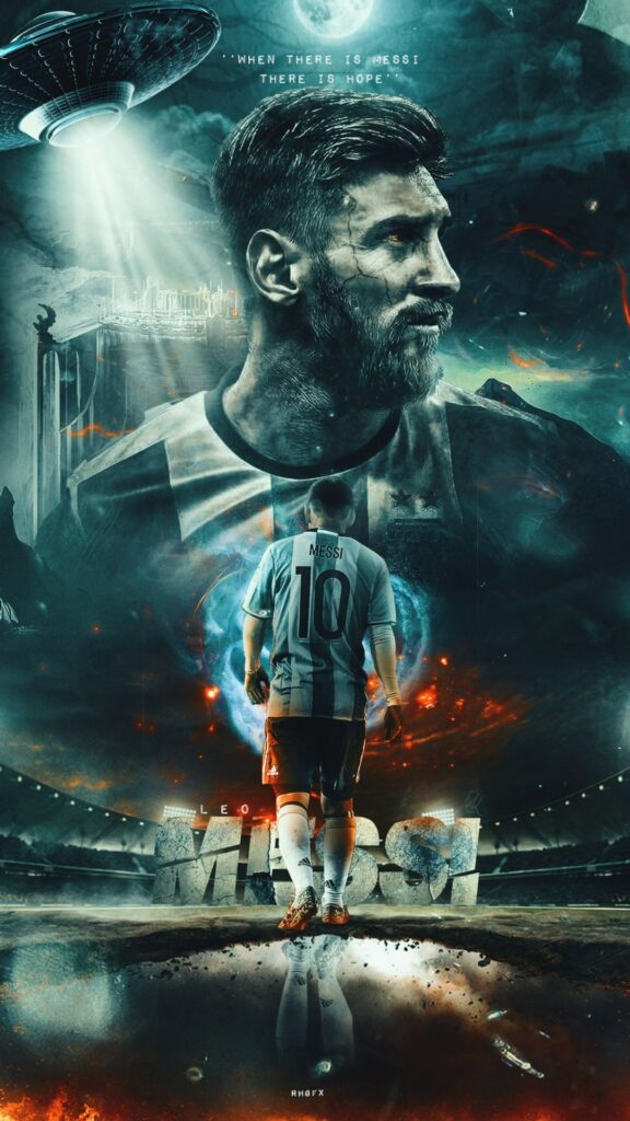 Wallpaper of Lionel Messi