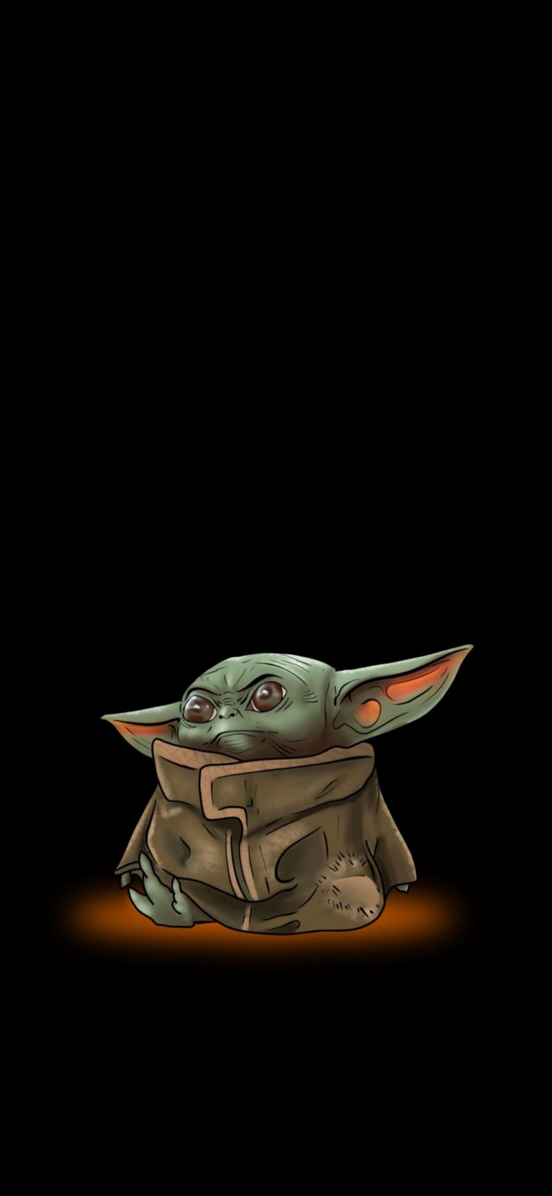 Baby Yoda Homescreen Wallpaper