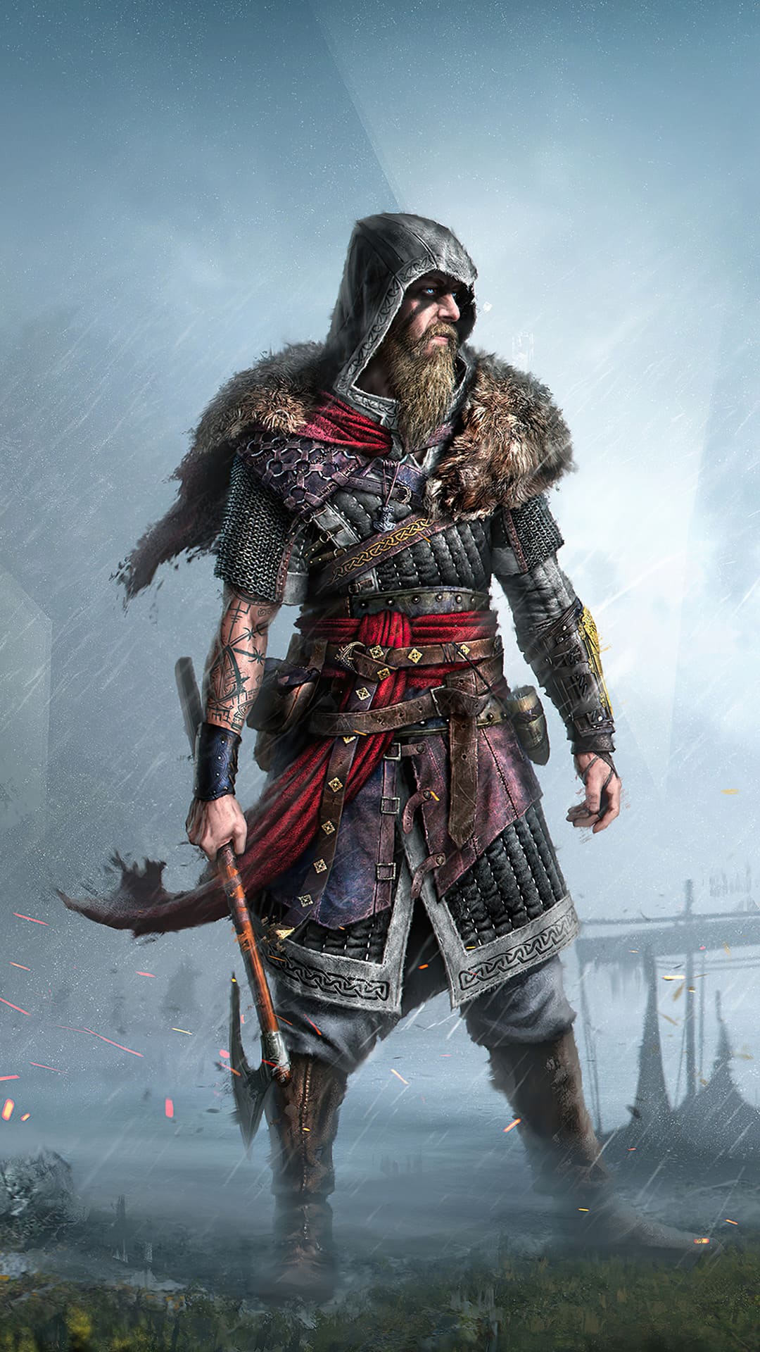 Assassin's Creed Valhalla Background Phone