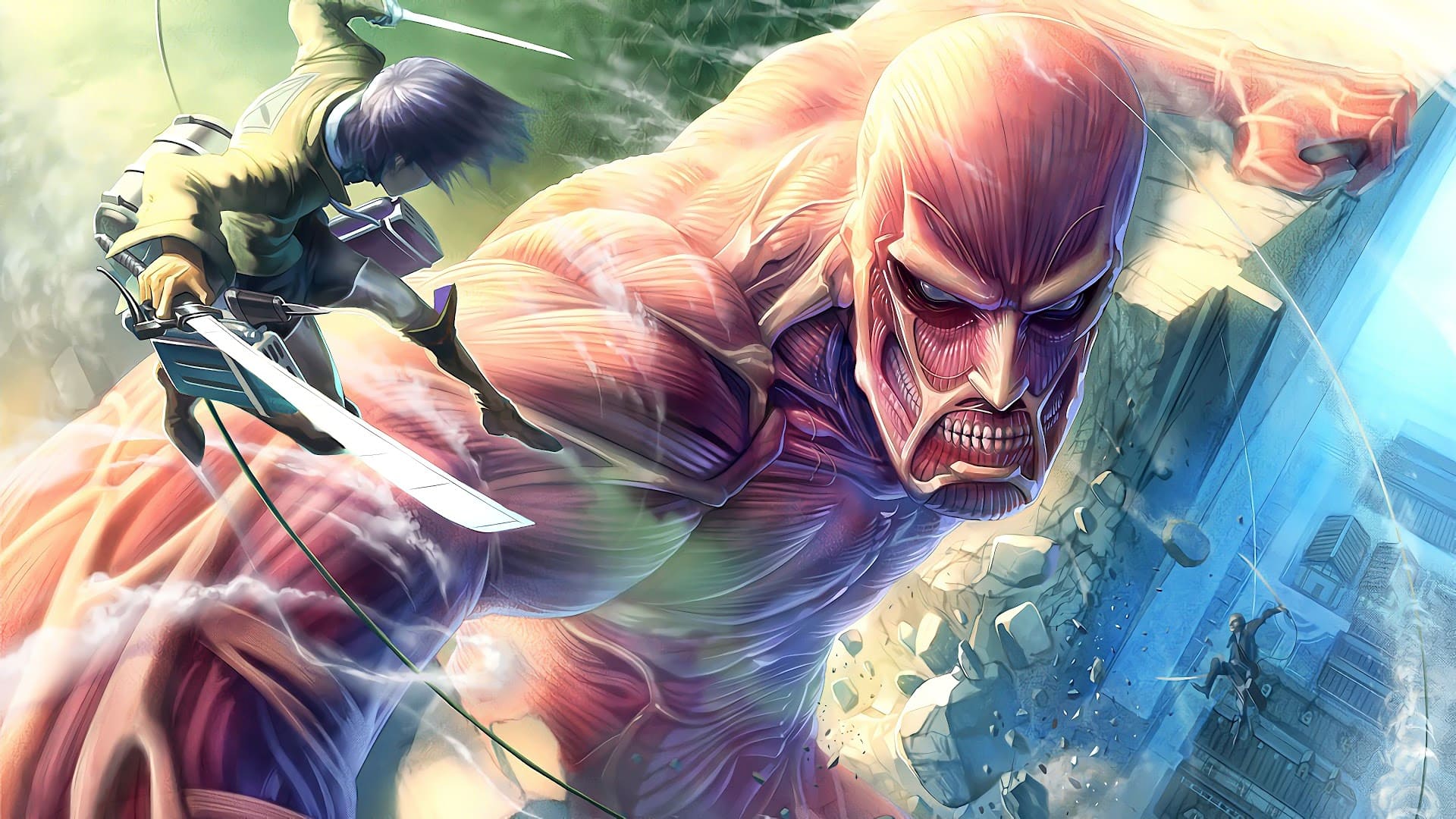 400+] Attack On Titan Wallpapers