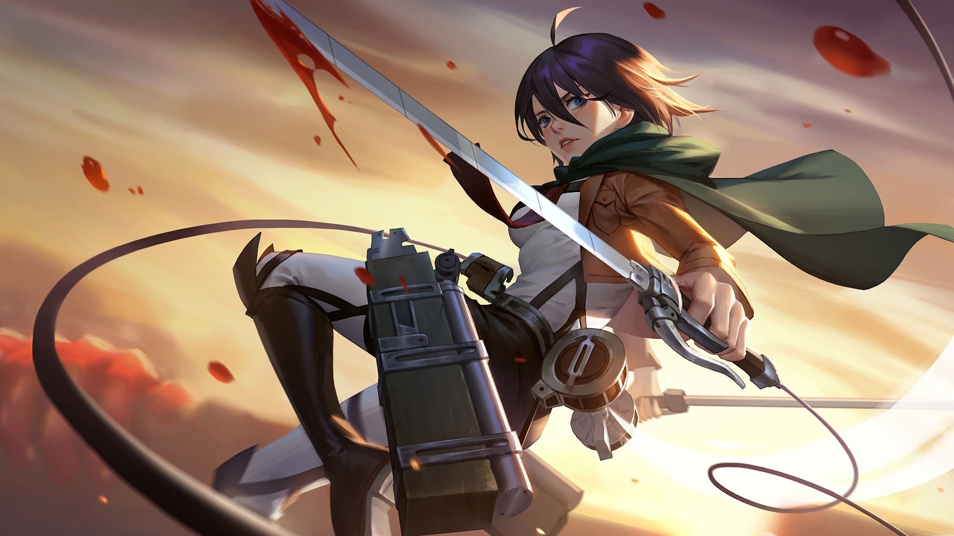 Anime Attack On Titan HD Wallpaper