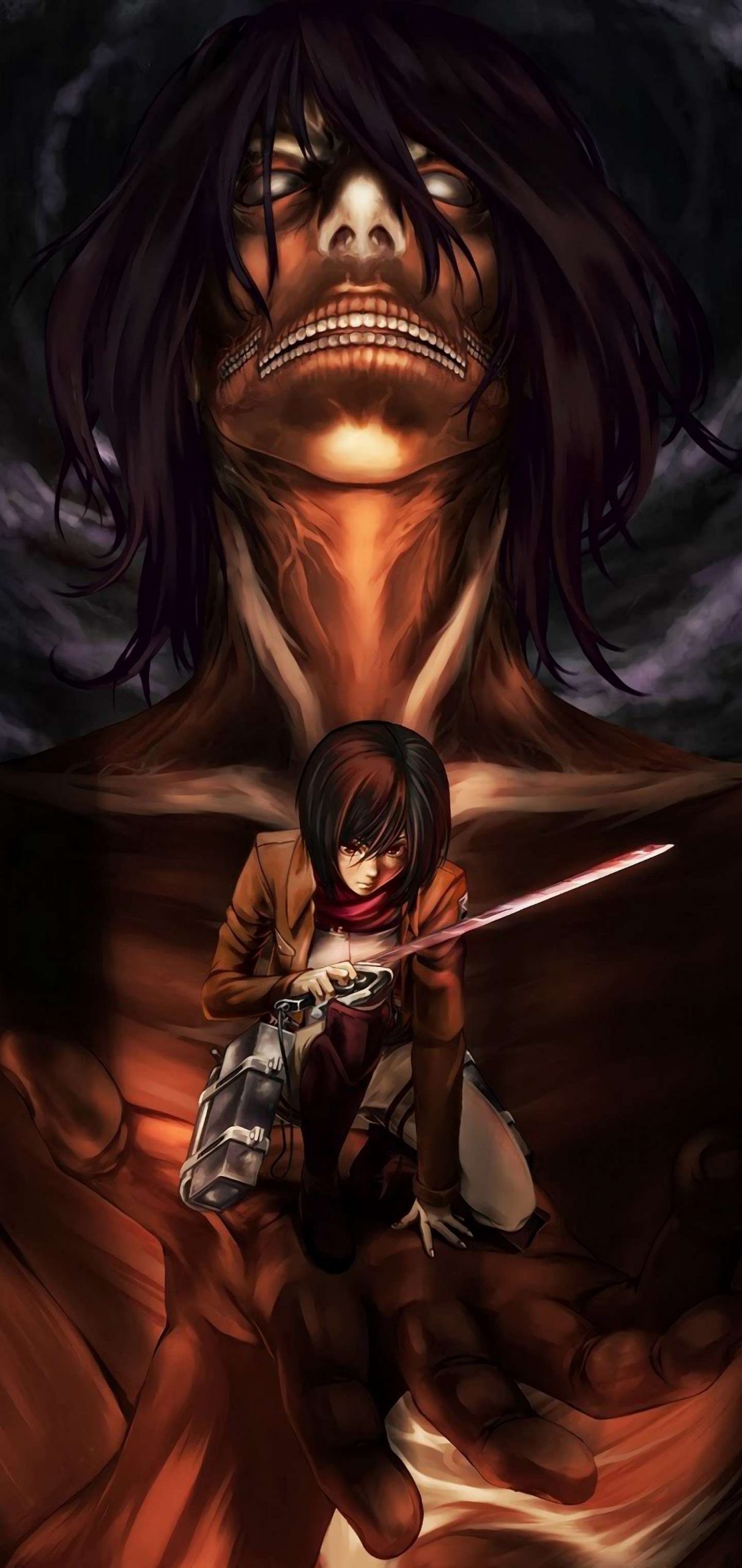 Attack on titan, anime, aot, attack on titan, shingeki no kyojin, snk, HD  phone wallpaper