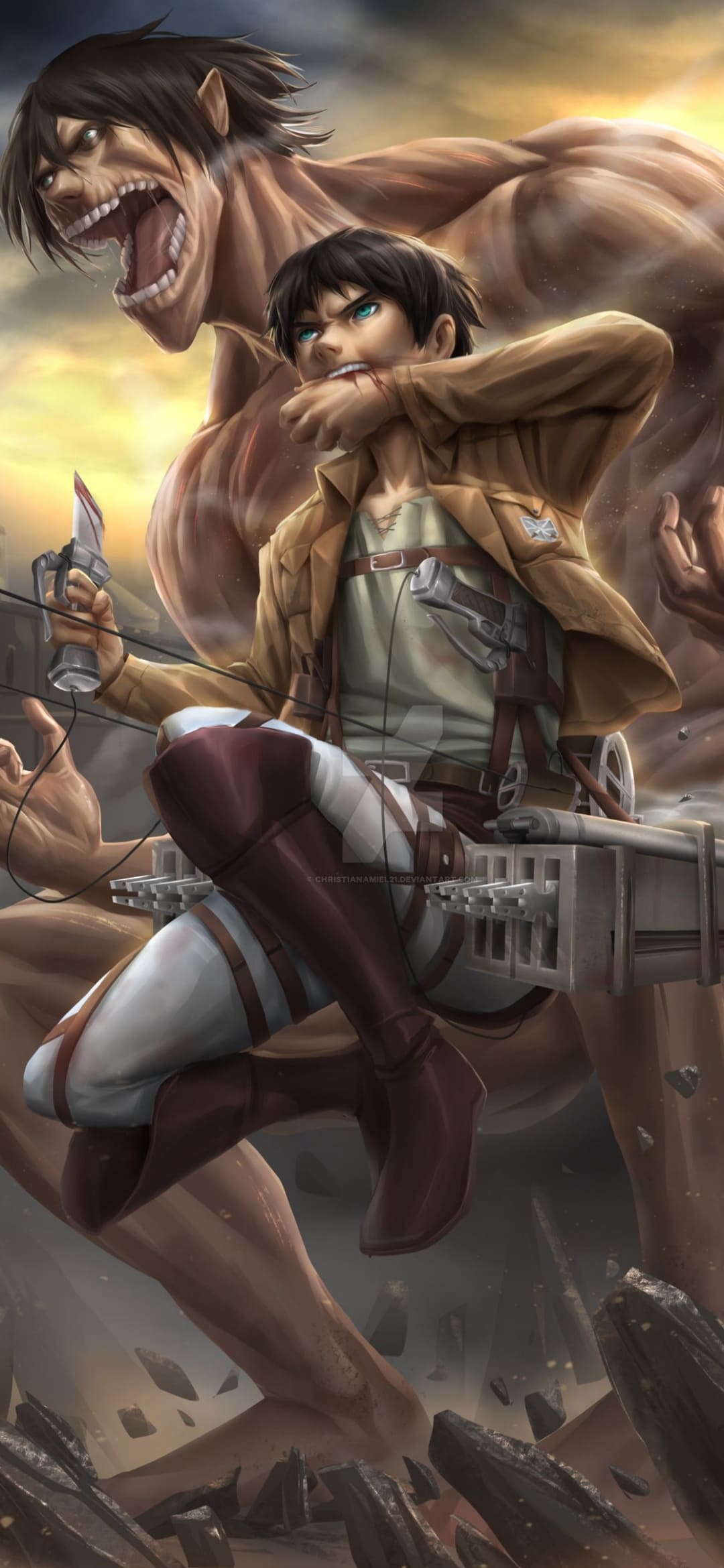 Titan de Ataque, snk, HD phone wallpaper