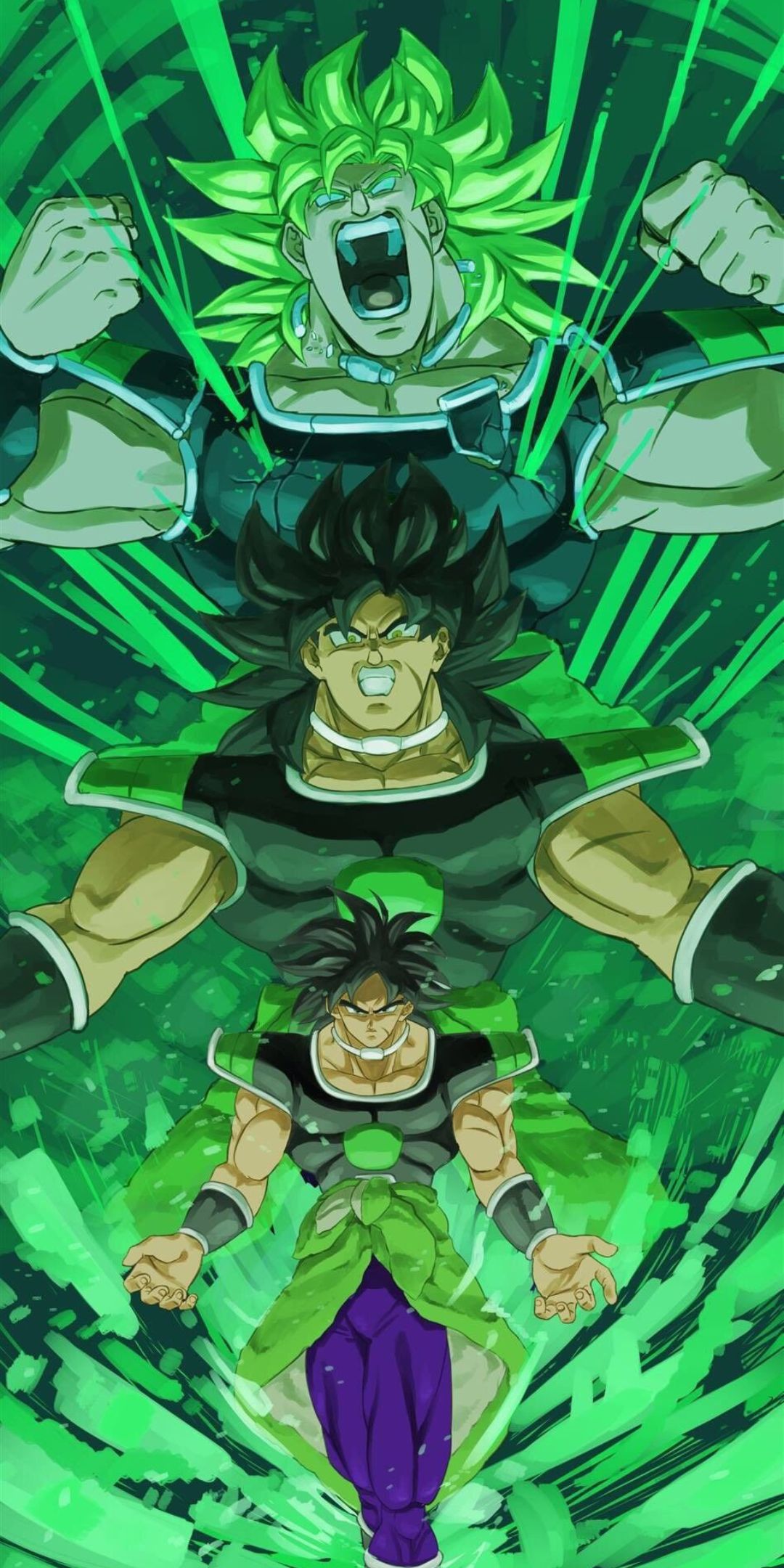 Broly Wallpaper For IPhone
