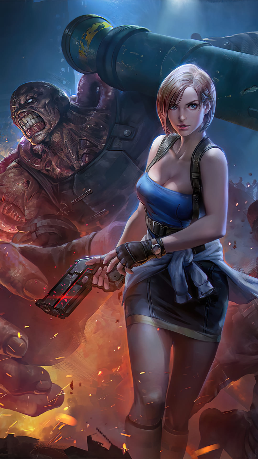 Resident Evil 3 Background Iphone