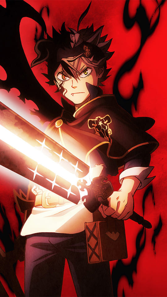 480x854 Resolution Asta Cool Art Black Clover Android One Mobile