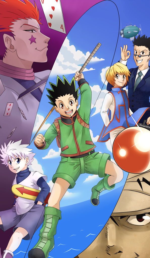 Download Take the Thrill of Hunter X Hunter With You Everywhere Wallpaper