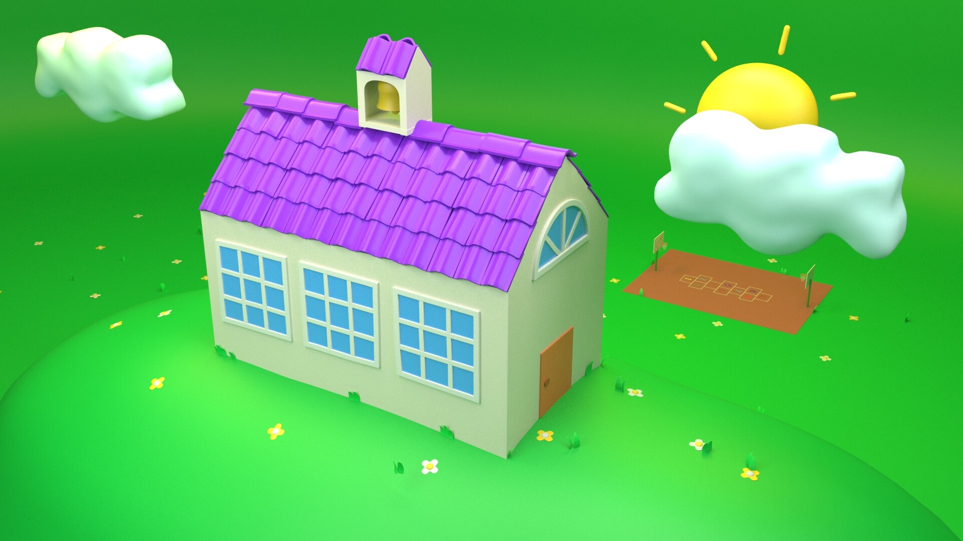 ᐅ143+ Peppa Pig House Wallpaper & Background For FREE