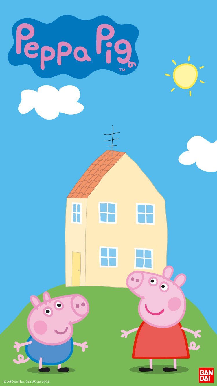 HD peppa pig house wallpapers