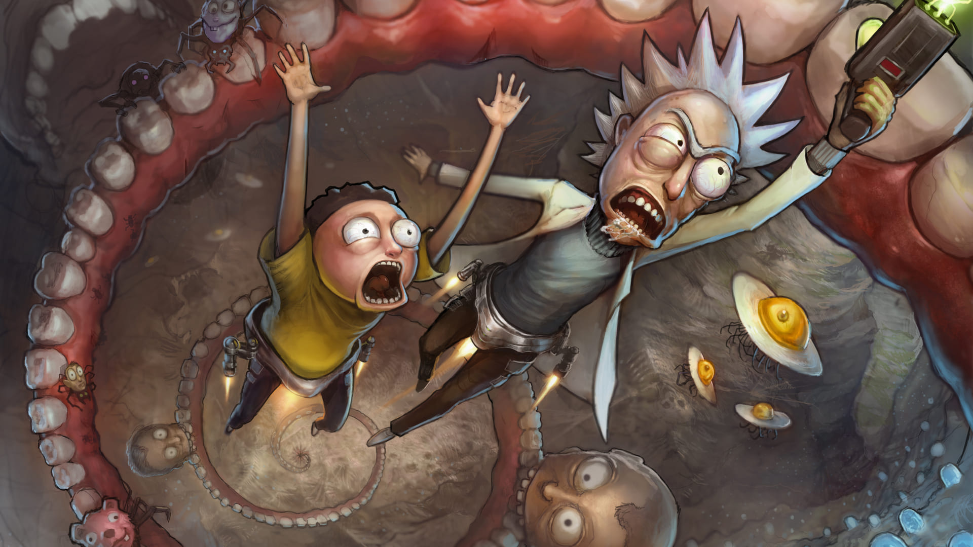 Rick And Morty Season 5 Wallpaper Download Free