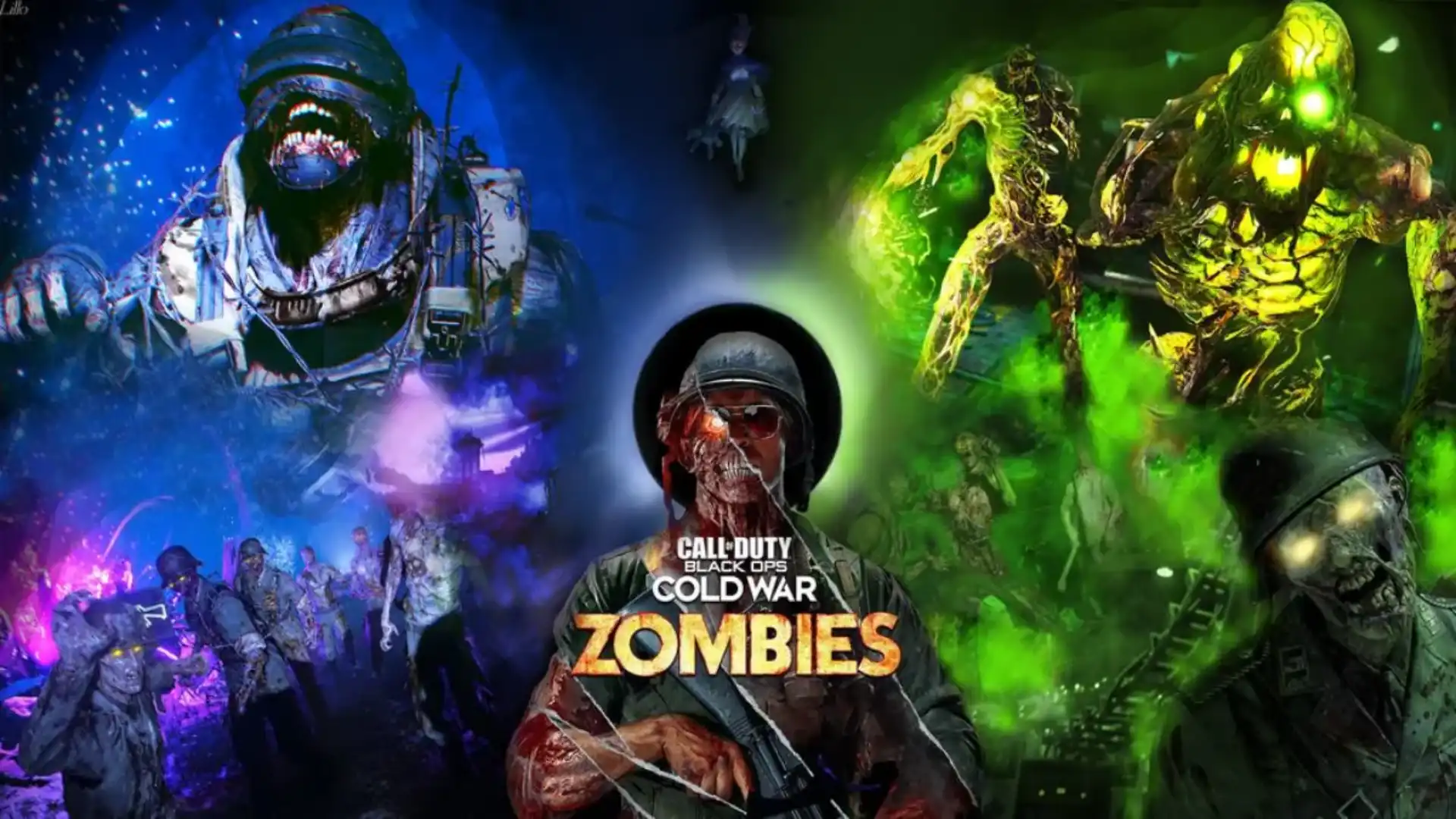 Call of Duty Vanguard Zombies Laptop Wallpaper